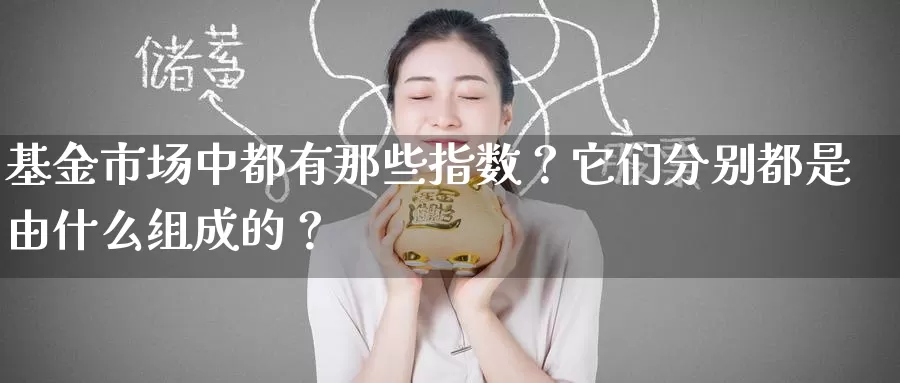 基金市场中都有那些指数？它们分别都是由什么组成的？_https://www.aerae.cn_基金理财_第1张