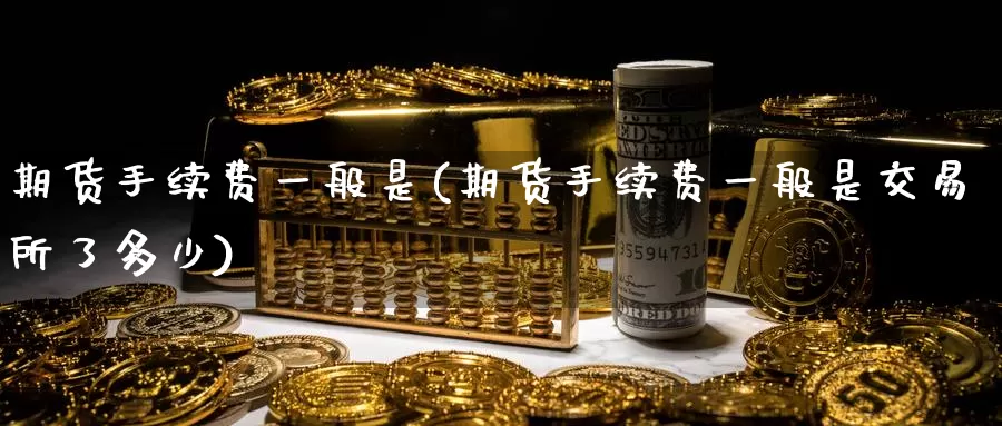 期货手续费一般是(期货手续费一般是交易所了多少)_https://www.aerae.cn_黄金期货_第1张