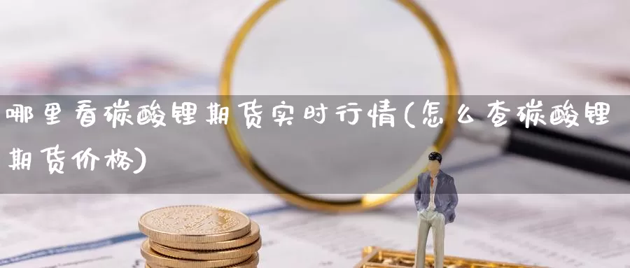 哪里看碳酸锂期货实时行情(怎么查碳酸锂期货价格)_https://www.aerae.cn_原油期货_第1张