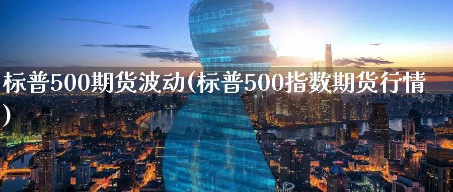 标普500期货波动(标普500指数期货行情)_https://www.aerae.cn_原油期货_第1张