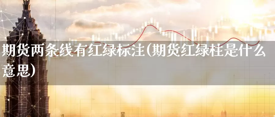 期货两条线有红绿标注(期货红绿柱是什么意思)_https://www.aerae.cn_期货百科_第1张