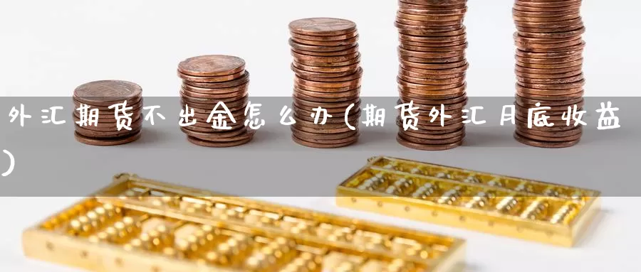 外汇期货不出金怎么办(期货外汇月底收益)_https://www.aerae.cn_期货百科_第1张