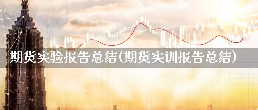 期货实验报告总结(期货实训报告总结)_https://www.aerae.cn_期货百科_第1张