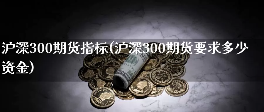 沪深300期货指标(沪深300期货要求多少资金)_https://www.aerae.cn_股指期货_第1张