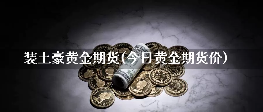 装土豪黄金期货(今日黄金期货价)_https://www.aerae.cn_原油期货_第1张