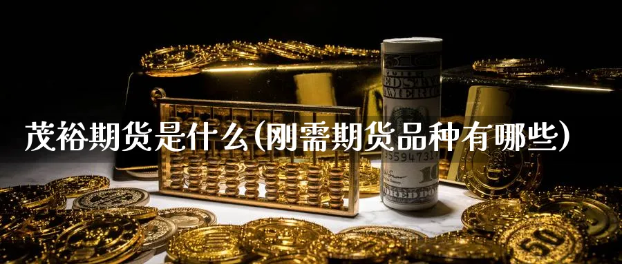 茂裕期货是什么(刚需期货品种有哪些)_https://www.aerae.cn_股指期货_第1张